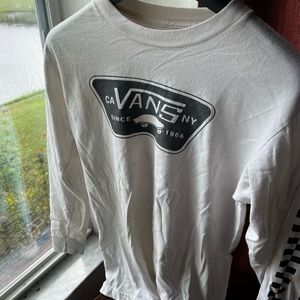 Vans off the wall long sleeve t shirt
